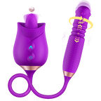 ROSE VIBRATOR - 3-in-1 Sextoy