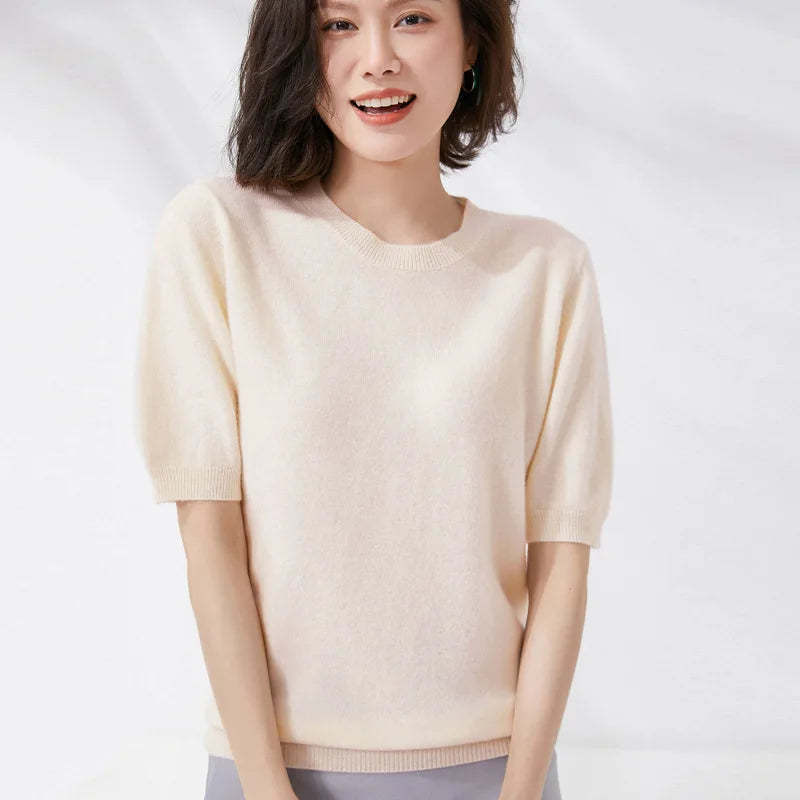 Top Classique Tricoté Femme – Plusieurs Couleurs