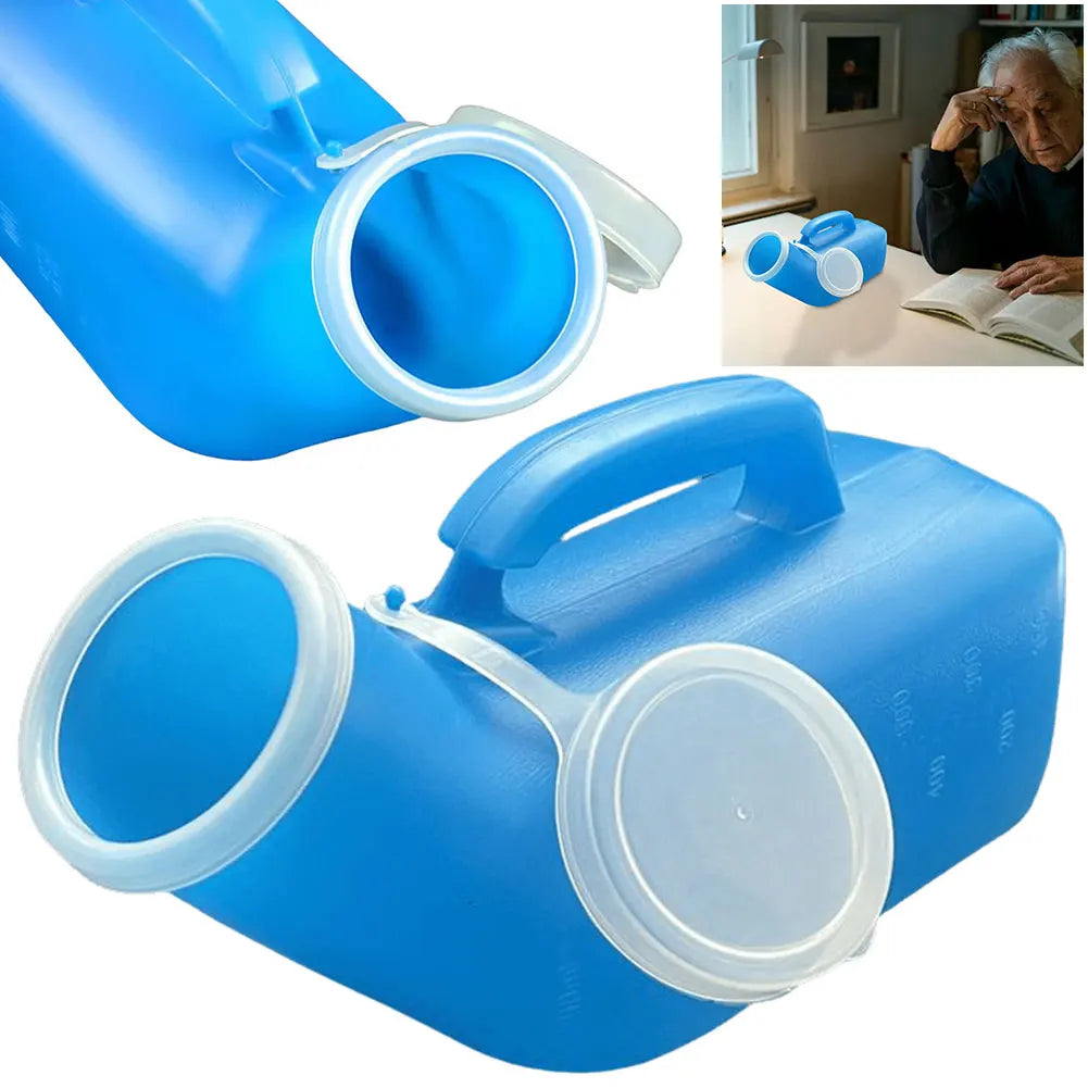Urinoir Portable à Réservoir 1200ML avec Entonnoir - 1 ACHETÉ = 1 OFFERT