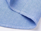 Chemise type Oxford en coton à manches longues pour homme