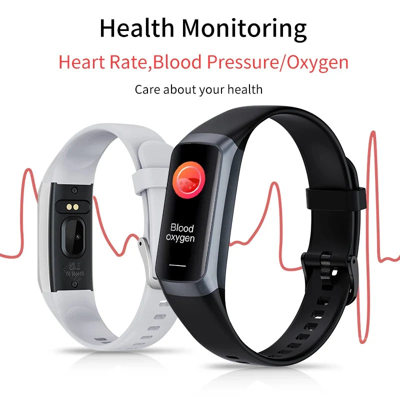 Montre Connectée AMOLED – Smartwatch Étanche avec Suivi Sport et Fréquence Cardiaque