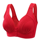 Soutien-gorge en coton à dentelle sexy avec fermeture avant à pression - 1 ACHETÉ = 1 OFFERT