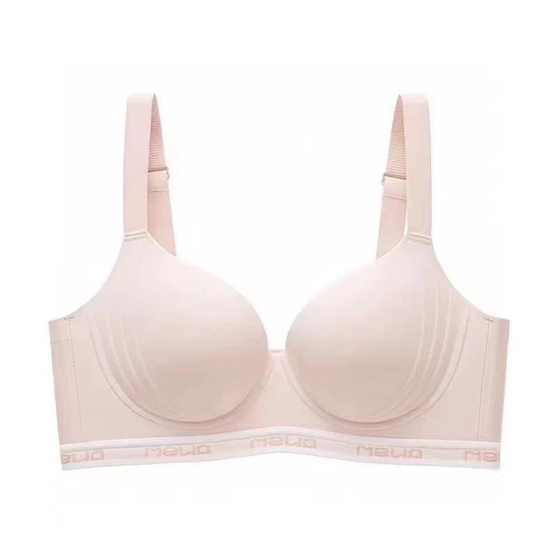 Soutien-gorge en Soie Glacée Sans Couture Effet Push Up