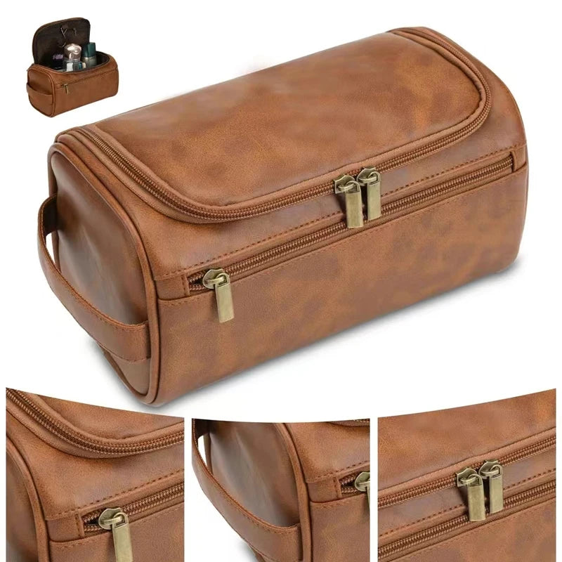 Trousse de Toilette Suspendue – Style Vintage & Pratique