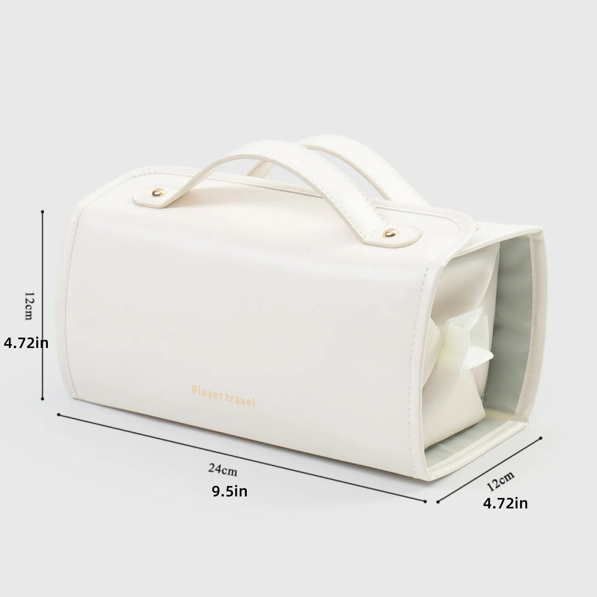 Trousse de Toilette 4-en-1 Pliable avec 4 Pochettes Amovibles – Organisateur Grande Capacité pour Maquillage et Voyage