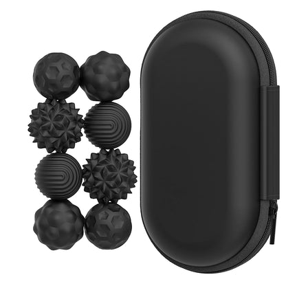 8x Boules Sensorielles Magnétiques en Silicone - Anti-Stress & Concentration
