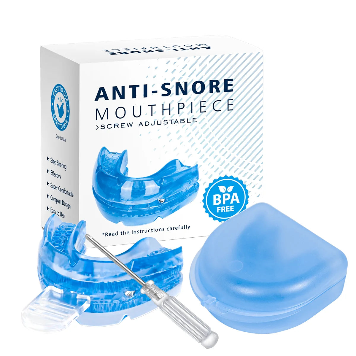 SILENCE SLEEP - Gouttière Anti-Ronflements & Anti-Apnée