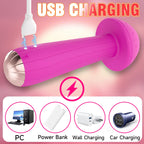 MushyWav – Stimulateur Rotatif 360° pour Femme, 5 Modes de Vibration et 5 Niveaux d’Intensité