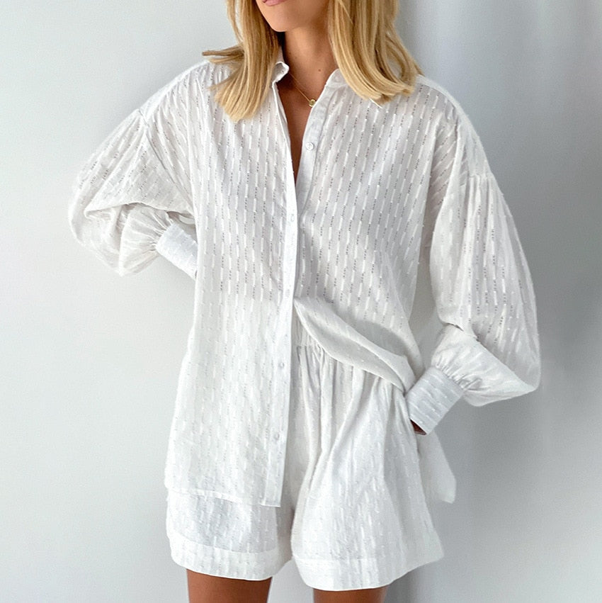 Ensemble 2PCS Chemise et short ultra-léger