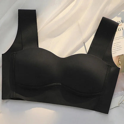 Soutien-gorge Balconnet Sans Couture & Sans Armature en Soie Glacée