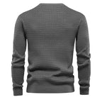 Pull maillé col rond pour homme