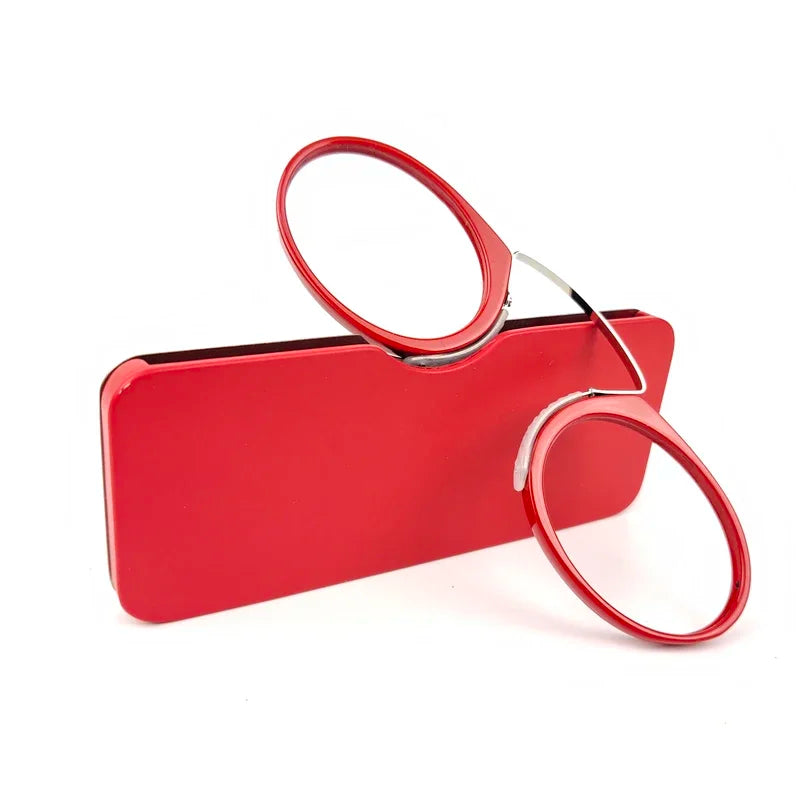 Lunettes de Vue SLIM Sans Branches Pince-Nez - Étui OFFERT
