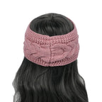 Bandeau KeepWarm Torsadé Doublure Fausse Fourrure Chaude