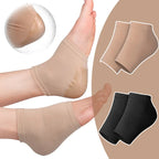 Lot de 3 Paires de Chaussettes à Talon en gel - Fasciite Plantaire