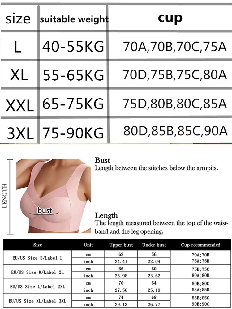 Soutien-gorge à bonnets profonds - Sans couture