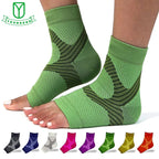 Chevillères de Compression Fasciite Plantaire Maintien Pied et Talon - 1 paire