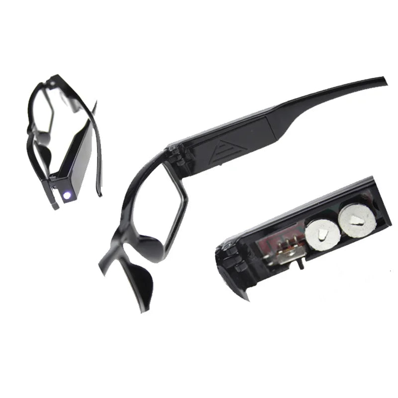 Lunettes Loupe LED 3en1 — grossissement 180%, lecture, couture, anti-lumière bleue