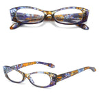 Lunettes de lecture pour presbyte à Motif floral - Étui OFFERT