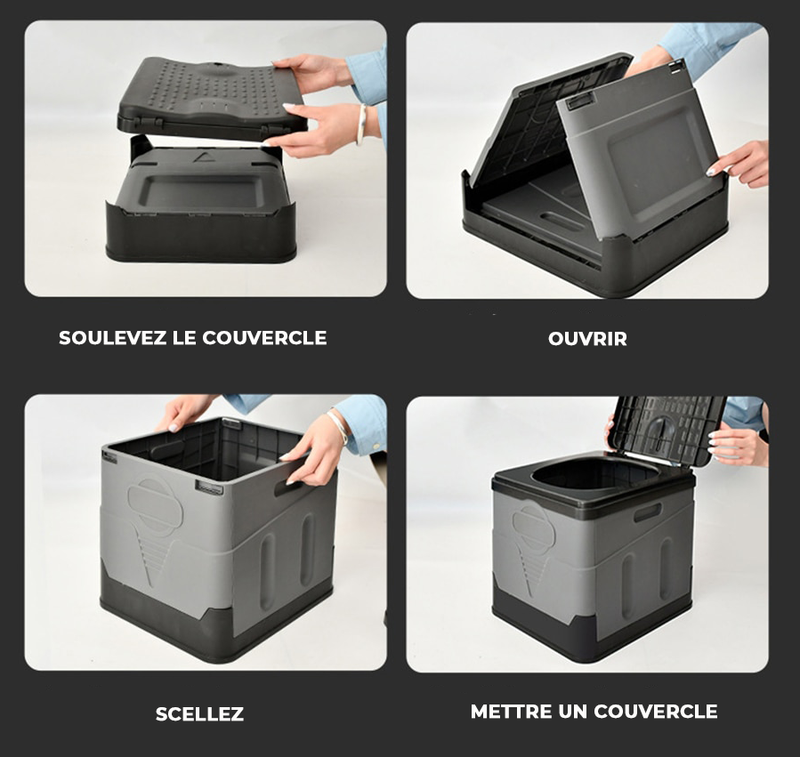 Toilette portable ULTRA Compacte