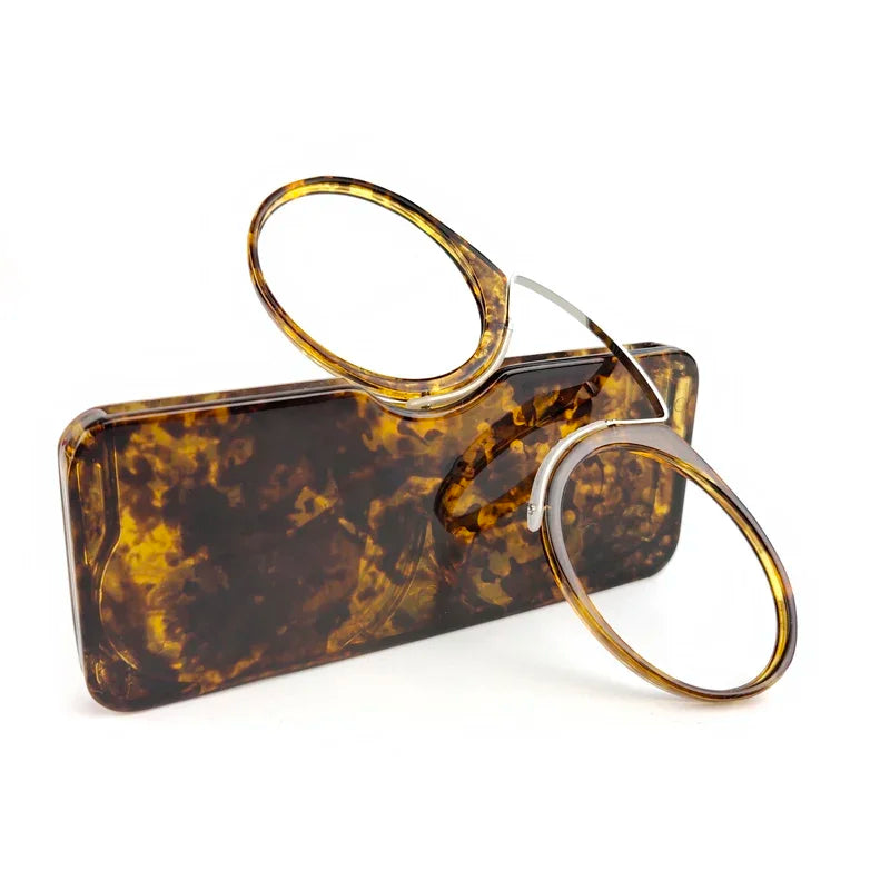 Lunettes de Vue SLIM Sans Branches Pince-Nez - Étui OFFERT