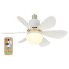 Plafonnier LED 40W avec Ventilateur et Télécommande