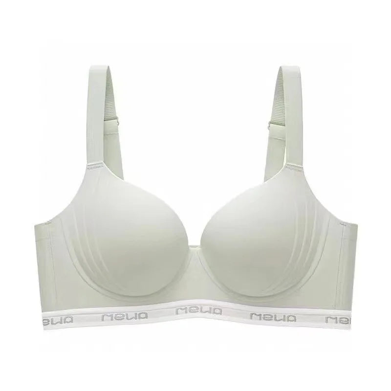 Soutien-gorge en Soie Glacée Sans Couture Effet Push Up
