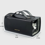 Trousse de Toilette 4-en-1 Pliable avec 4 Pochettes Amovibles – Organisateur Grande Capacité pour Maquillage et Voyage