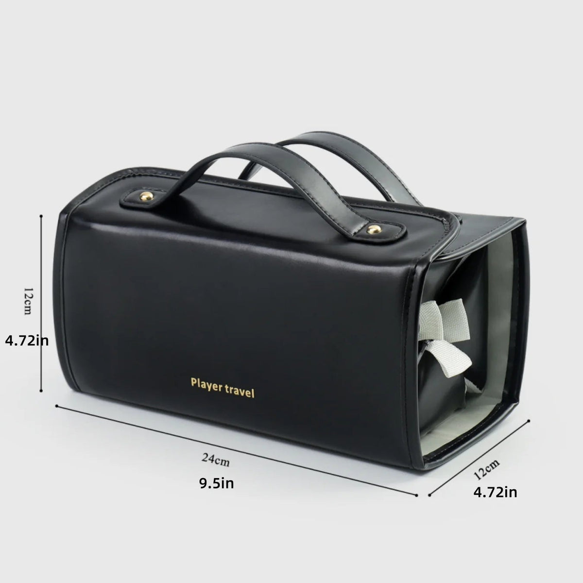Trousse de Toilette 4-en-1 Pliable avec 4 Pochettes Amovibles – Organisateur Grande Capacité pour Maquillage et Voyage