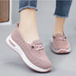 Ballerines en Maille à Faux Lacets Respirantes, Légères & Antidérapantes