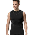 Débardeur de Compression Homme – Haut de Sport Sculptant à Séchage Rapide pour Fitness, Musculation et Entraînement