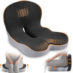 Coussin ORTHO 2 en 1 pour Coccyx & Lombaires à Mémoire de Forme