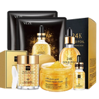 Coffret Routine Soins Visage Or 24k - Cosmétiques coréens