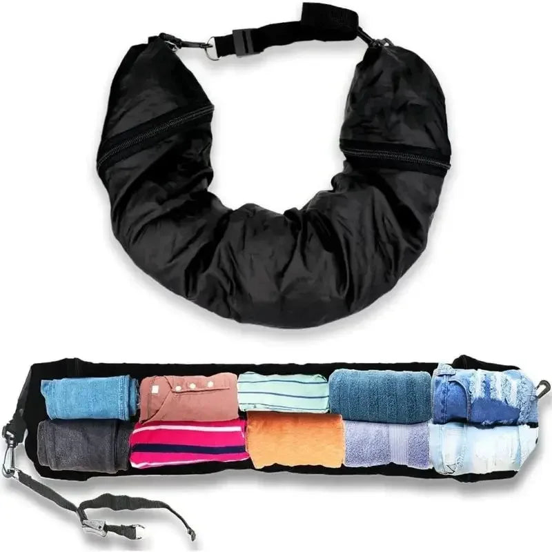 Oreiller Voyage Trompe-l'Oeil à Remplir 3PCS - Bandeau + Bouchons d'Oreilles OFFERTS