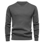 Jersey de punto de cuello redondo para hombre