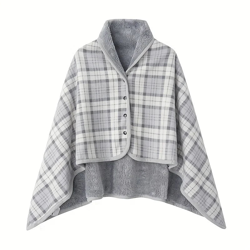 Châle Plaid 2 en 1 - Chaleur et Douceur