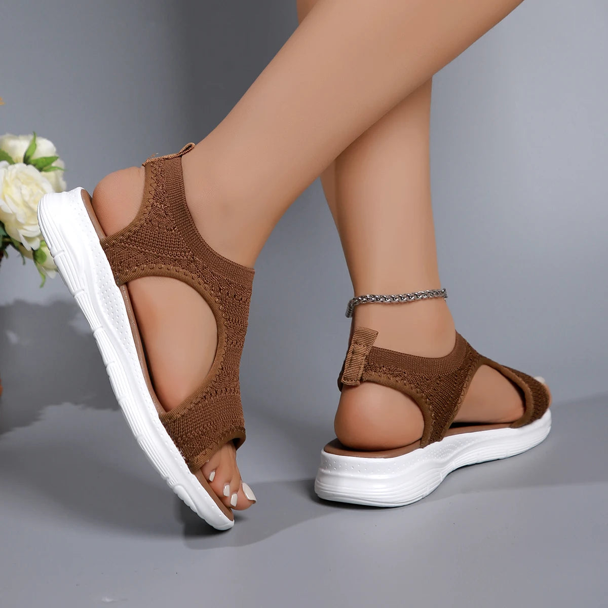 Sandales Orthopédiques à Plateforme