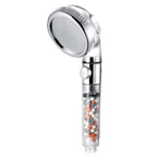 Eco-Friendly High-Pressure Shower Head 3 Relaxing Spray Settings - FREE Refill Beads