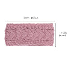 Bandeau KeepWarm Torsadé Doublure Fausse Fourrure Chaude