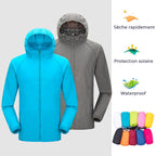 Coupe-vent imperméable léger unisexe