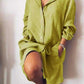 Robe Chemise longue en coton et lin pour femme