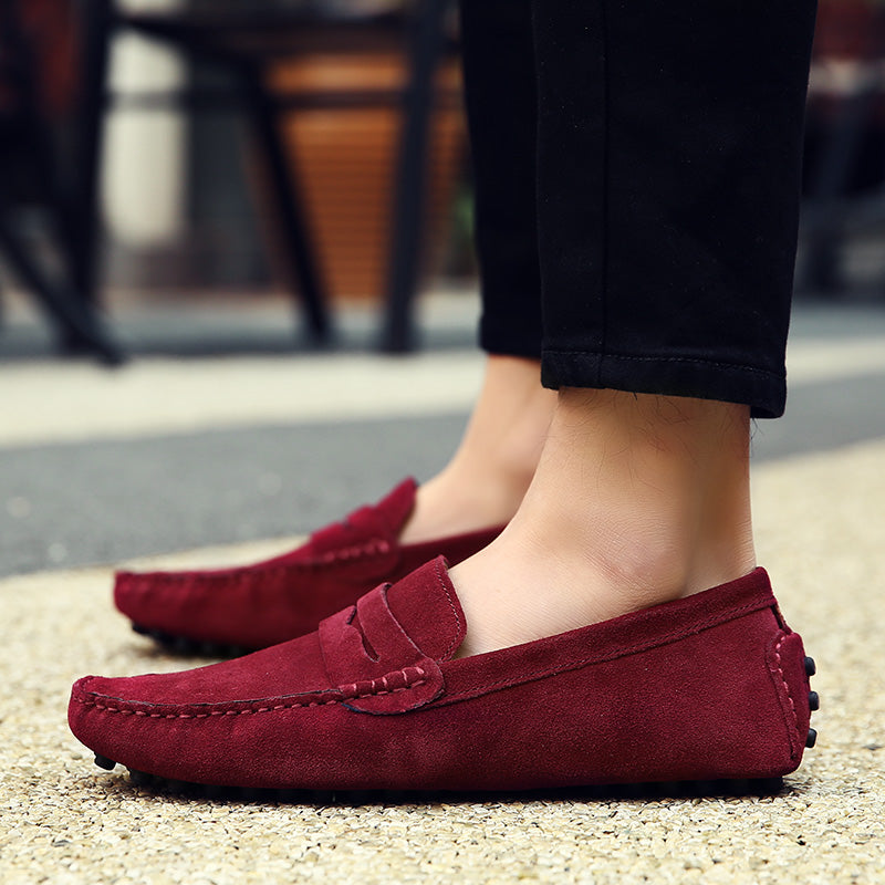 Mocassins en daim pour Hommes - Collection 2023