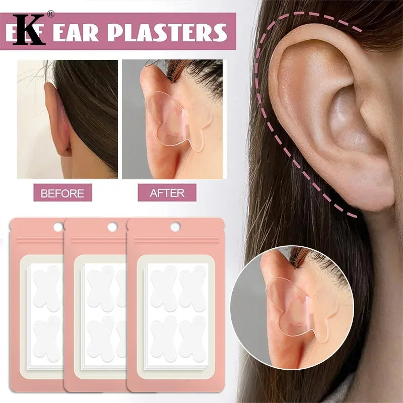 Lot de 24 Patchs Adhésifs Réutilisables pour Oreilles Décollées