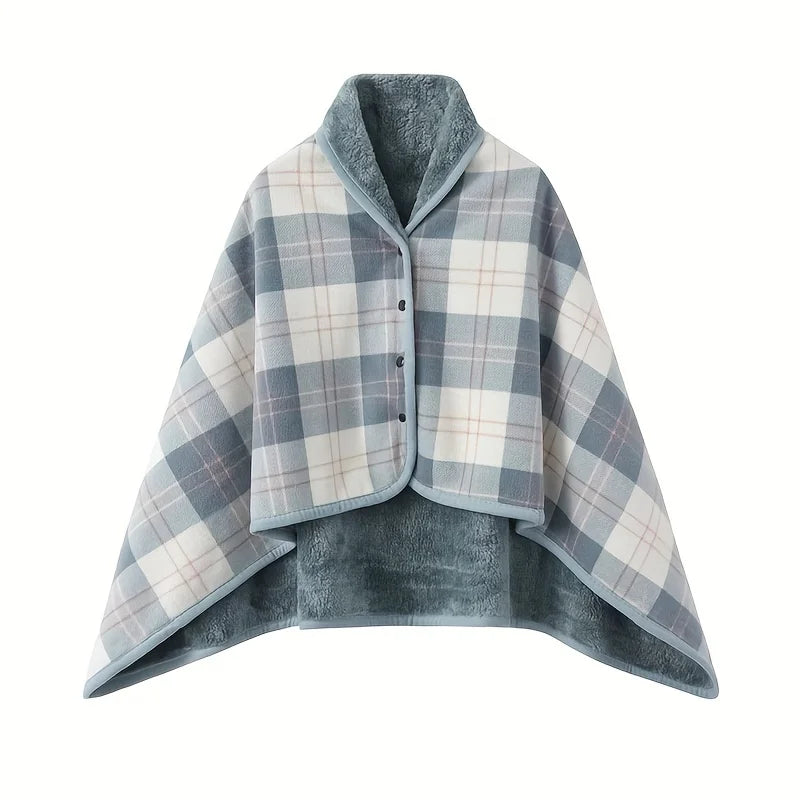 Châle Plaid 2 en 1 - Chaleur et Douceur