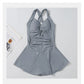 Maillot Une Pièce Amincissant Style Robe Élégante