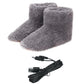 Pantoufles Bottes Chauffantes USB en Peluche Douce
