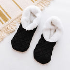 Chaussettes Chaussons Antidérapantes & Doublure Chaude