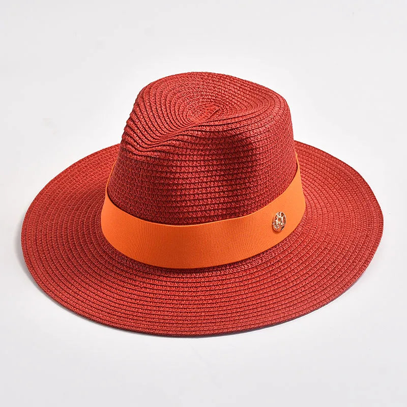 Chapeau d'été en Paille - Protection UV