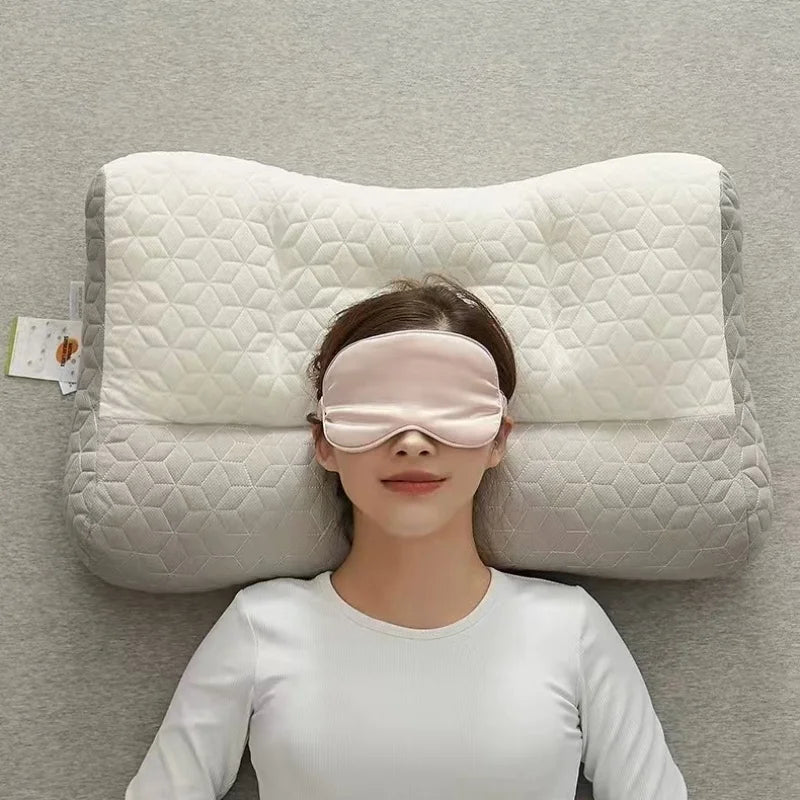 Oreiller Cervical Ergonomique - Soutien Nuque & Tête