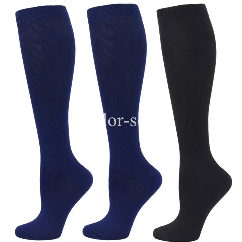 2 paires de Chaussettes de Compression – Circulation Améliorée + 1 paire OFFERTE