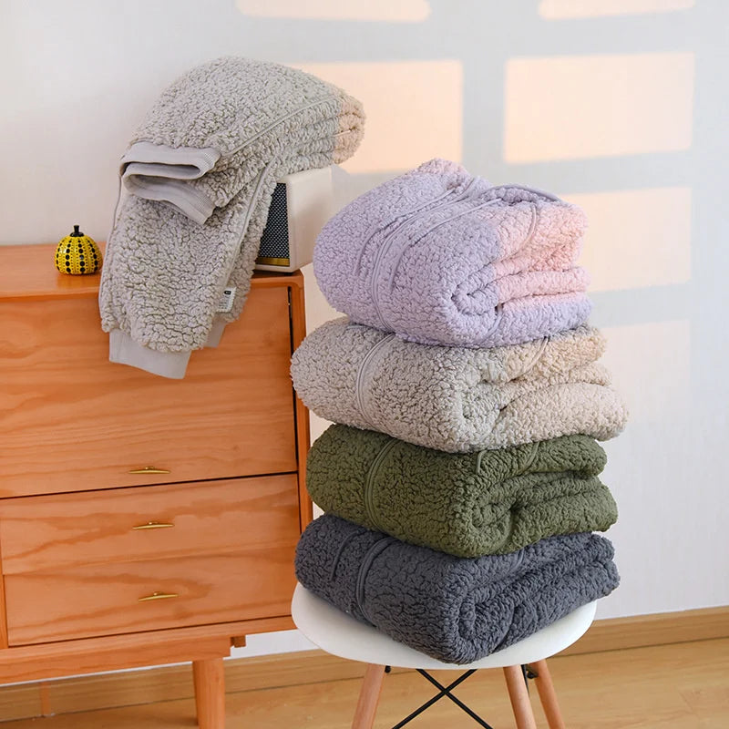BEARY - Ensemble d'intérieur Chaud & Doux en Flanelle